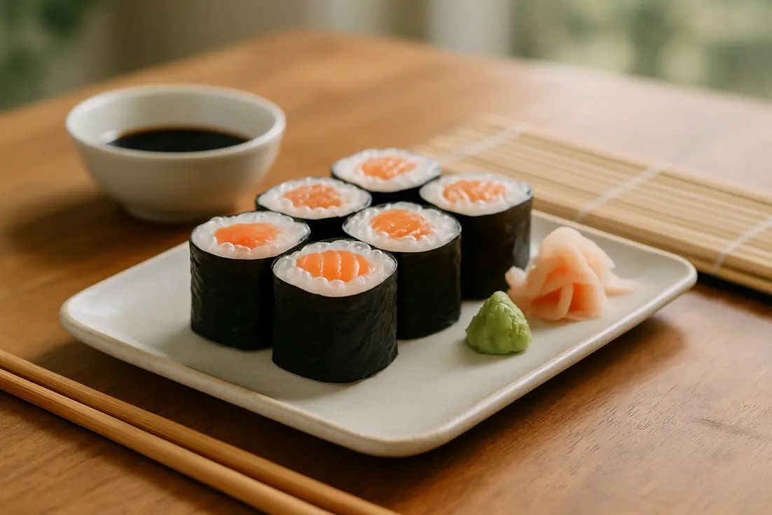 Hossomaki salmão fácil e fresco para fazer em casa hoje Hossomaki salmão fácil e fresco para fazer em casa hoje