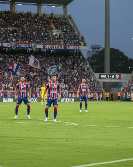 Bahia x Atlético de Alagoinhas: Veja a provável escalação do Tricolor Imagem de capa horizontal 16:9 representando Bahia x Atlético de Alagoinhas, destacando o confronto entre os times.