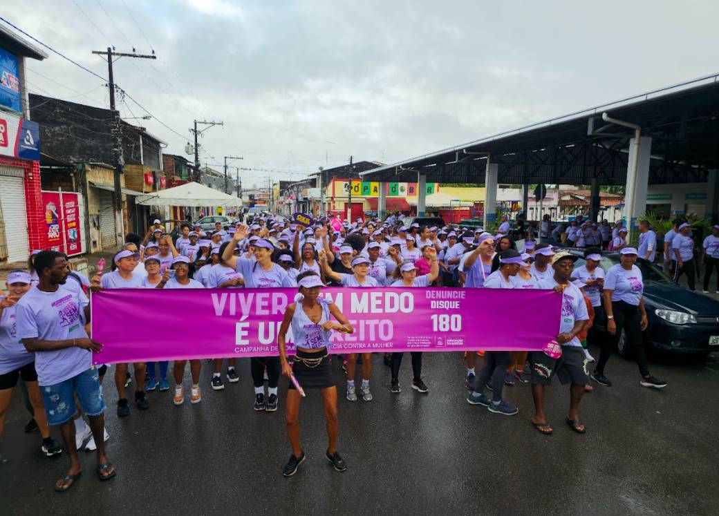 Corrida e Caminhada Março Mulher registra recorde de participantes em Conceição do Almeida Corrida e Caminhada Março Mulher registra recorde de participantes em Conceição do Almeida
