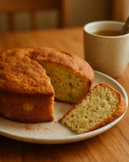 Bolo de maçã com canela: o perfume que vai invadir sua cozinha Bolo de maçã com canela: o perfume que vai invadir sua cozinha