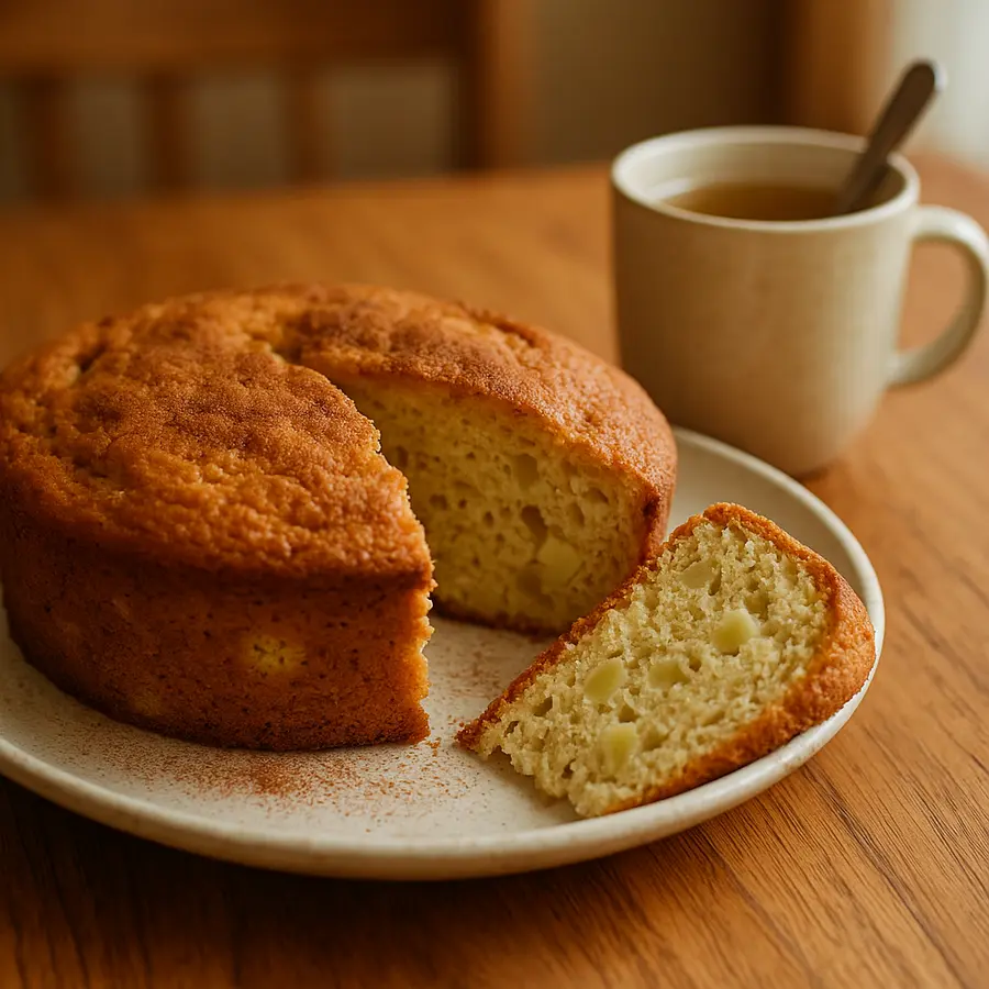 Bolo de maçã com canela: o perfume que vai invadir sua cozinha Bolo de maçã com canela: o perfume que vai invadir sua cozinha