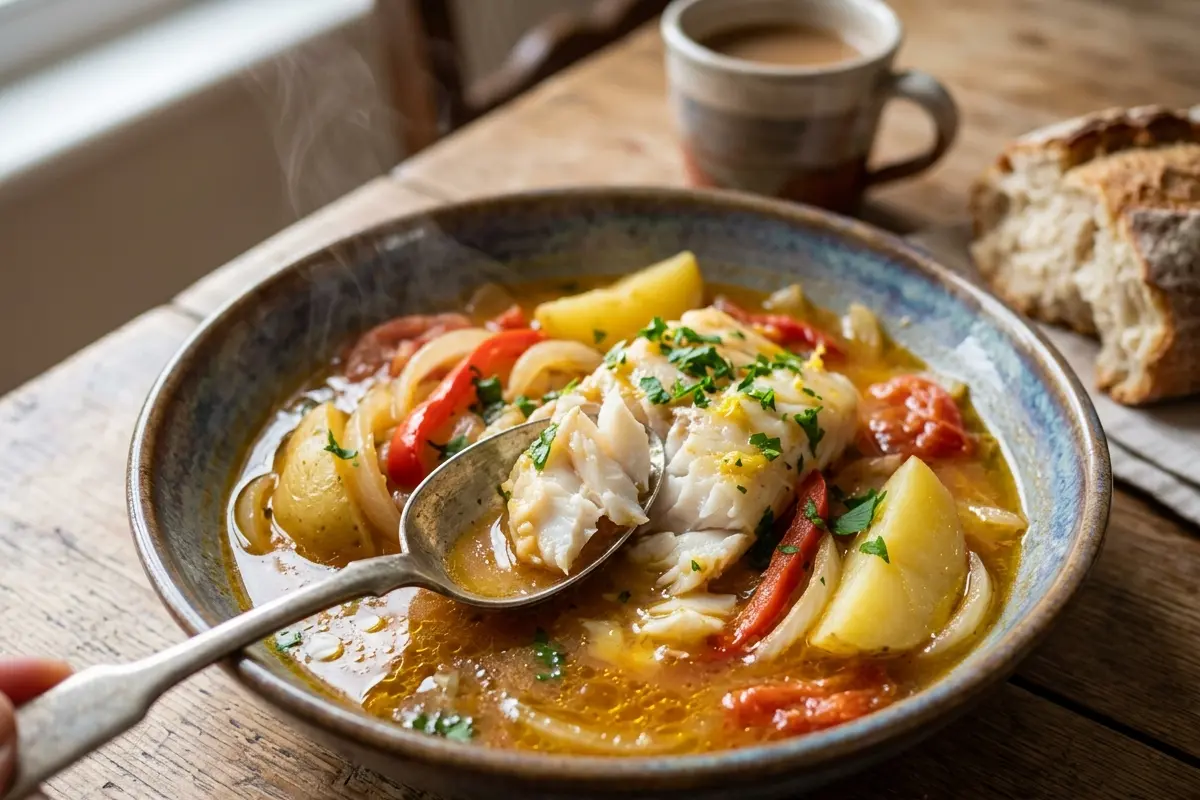 Caldeirada de peixe simples: truque da vovó para caldo suculento e peixe macio Caldeirada de peixe simples: truque da vovó para caldo suculento e peixe macio