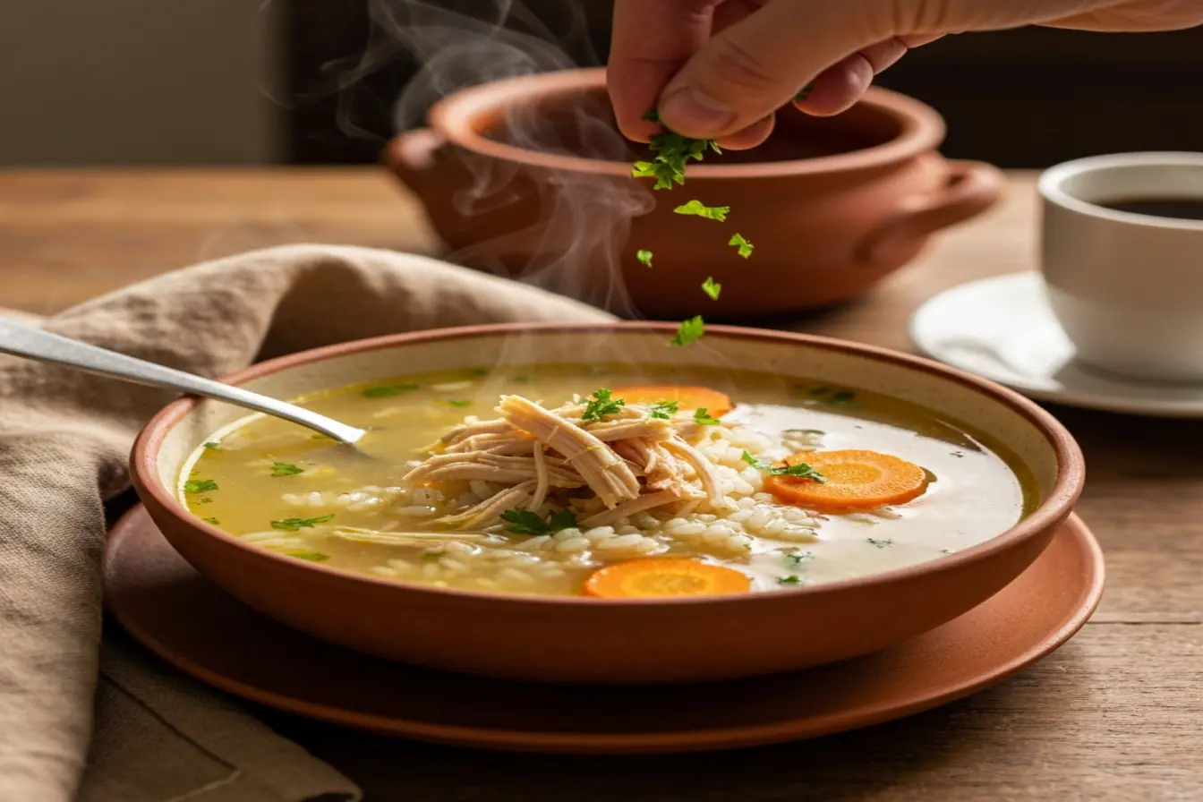 Canja de galinha nutritiva: o remédio caseiro que todo mundo ama Canja de galinha nutritiva: o remédio caseiro que todo mundo ama