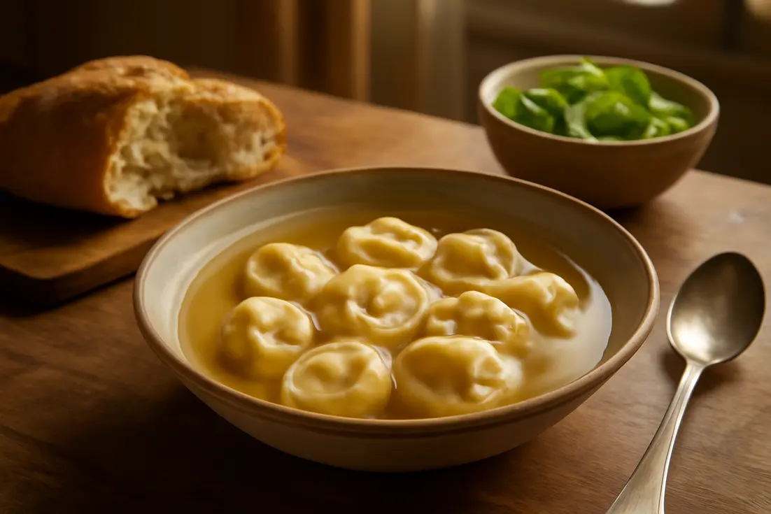 Capeletti in brodo: a sopa italiana que aquece as noites de março Capeletti in brodo: a sopa italiana que aquece as noites de março