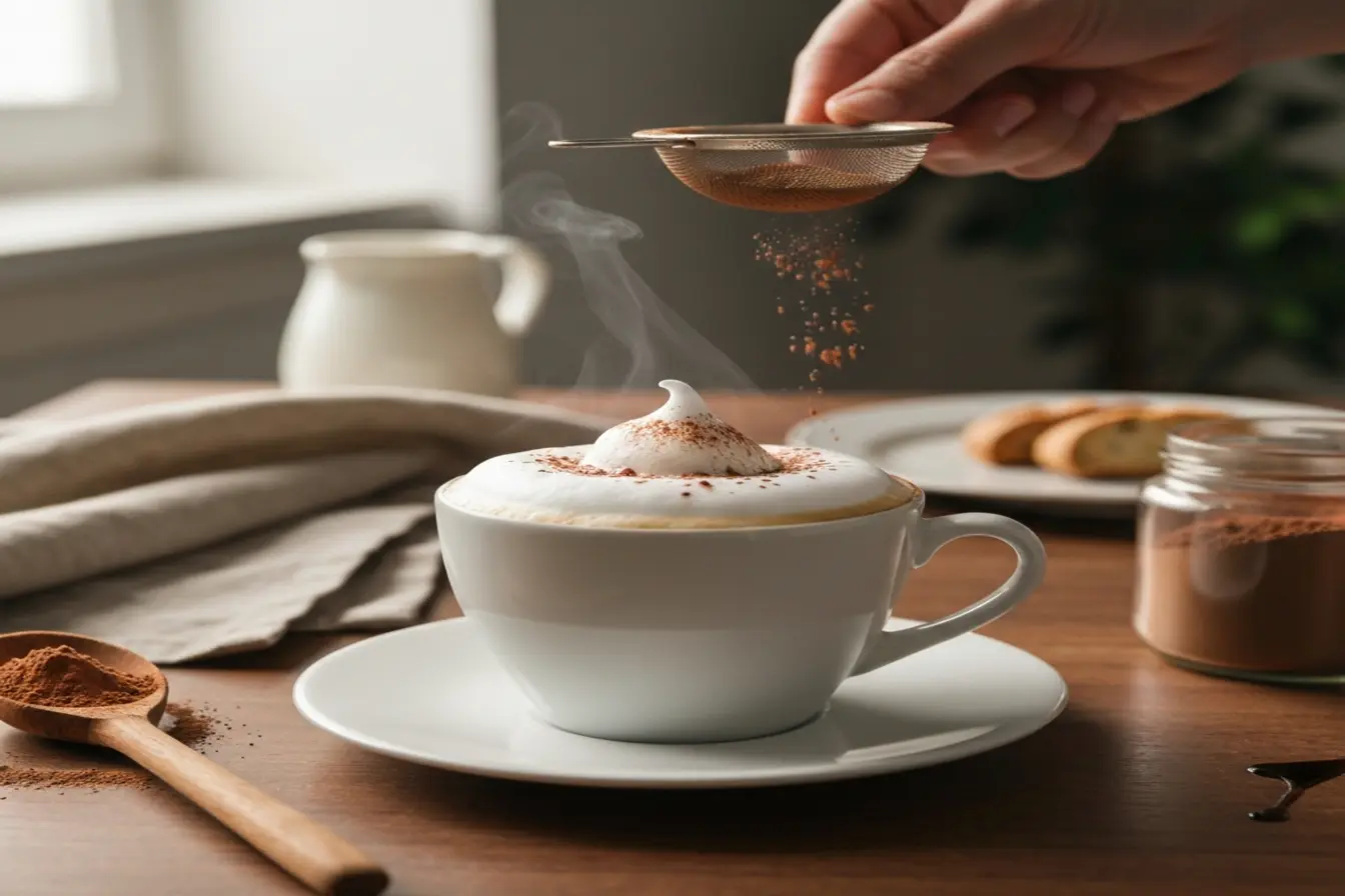 Cappuccino caseiro econômico: rende muito e fica super cremoso Cappuccino caseiro econômico: rende muito e fica super cremoso