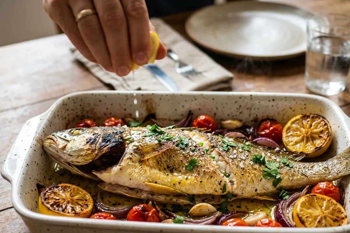 Curvina ao forno: cortes laterais, o truque para ficar suculenta Curvina ao forno: cortes laterais, o truque para ficar suculenta
