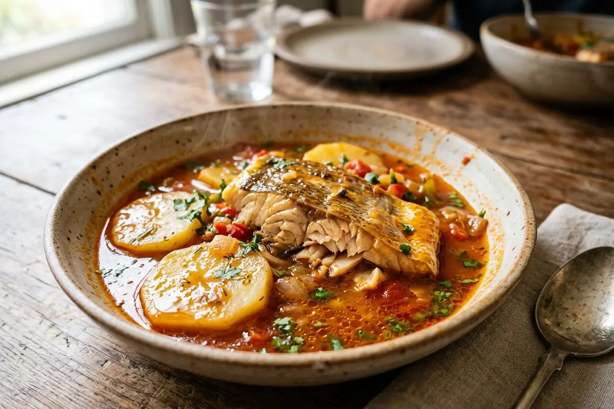 Segredo da Curvina ensopada com batata em uma panela só que não desmancha Segredo da Curvina ensopada com batata em uma panela só que não desmancha