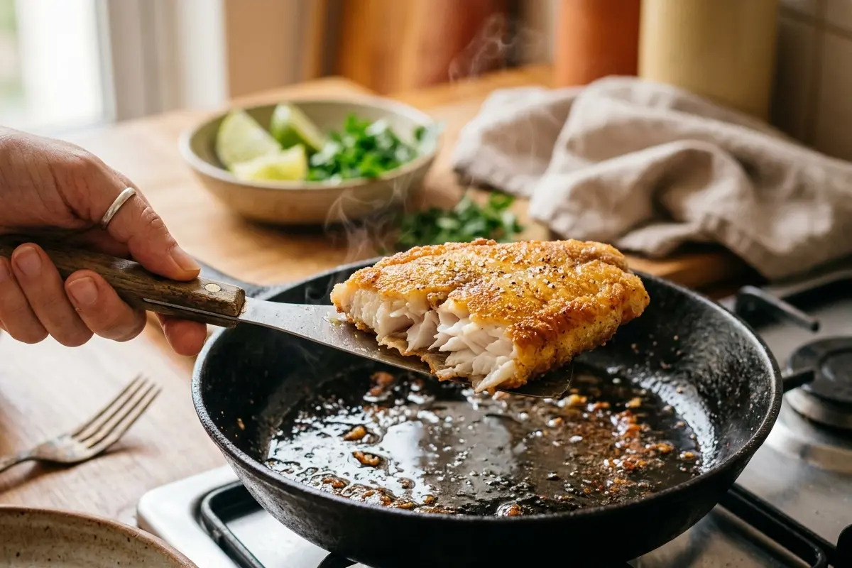 Curvina frita sem grudar na panela: truque da farinha que não falha Curvina frita sem grudar na panela: truque da farinha que não falha