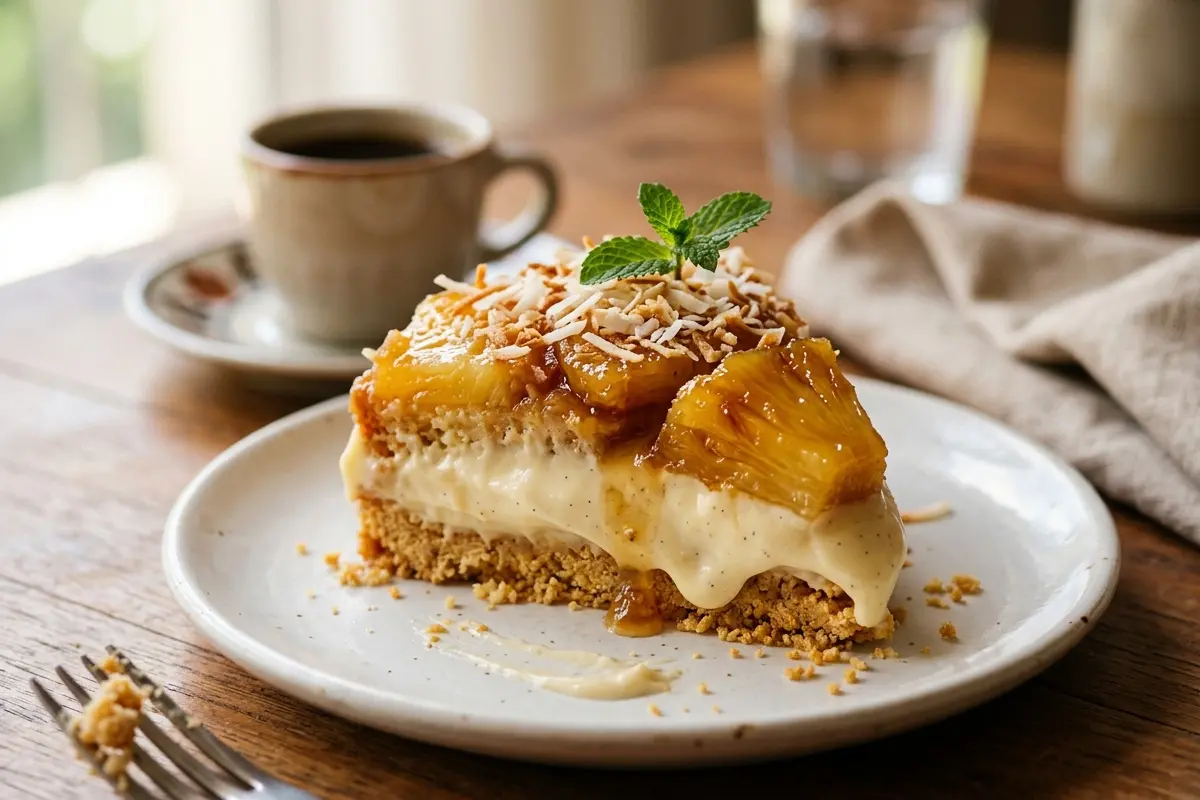 Delícia de abacaxi com segredinho da avó para textura cremosa e sem água Delícia de abacaxi com segredinho da avó para textura cremosa e sem água