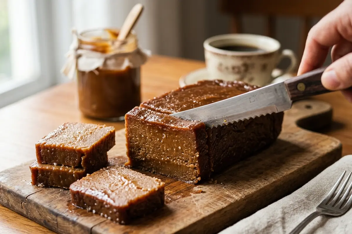 Doce de leite caseiro de corte perfeito com leite direto da fazenda sem erro Doce de leite caseiro de corte perfeito com leite direto da fazenda sem erro