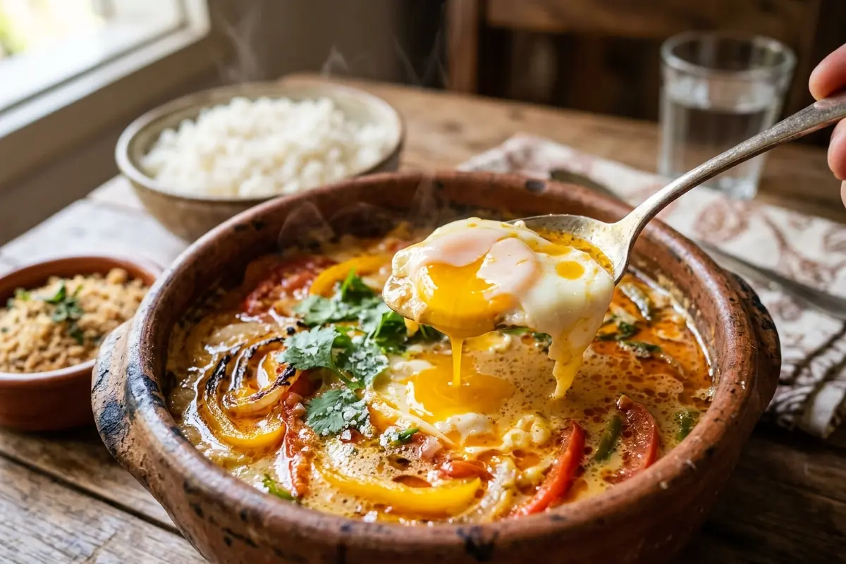 Moqueca de ovo com gema cremosa sem erro e o segredo do fogo baixo Moqueca de ovo com gema cremosa sem erro e o segredo do fogo baixo