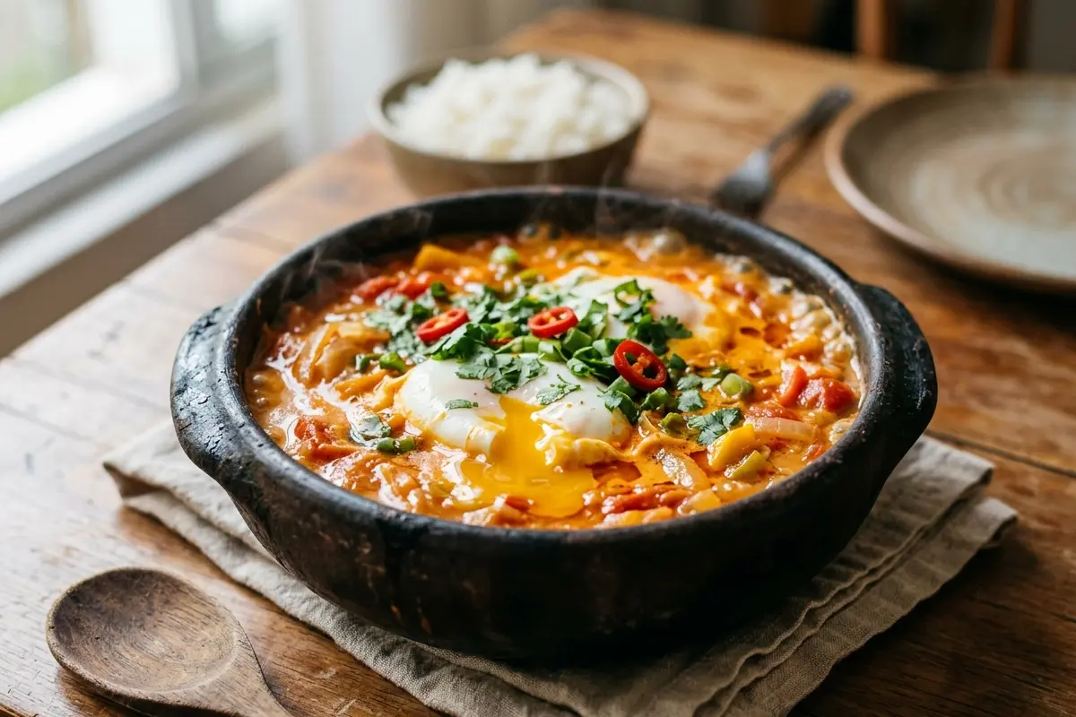 Moqueca de ovos simples e rápida com gema cremosa e truque infalível Moqueca de ovos simples e rápida com gema cremosa e truque infalível