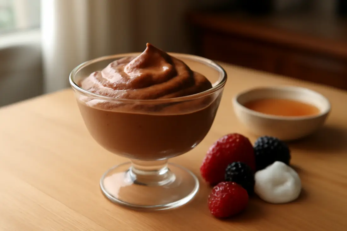 Mousse de chocolate com 3 ingredientes: sobremesa rápida que salva o jantar Mousse de chocolate com 3 ingredientes: sobremesa rápida que salva o jantar