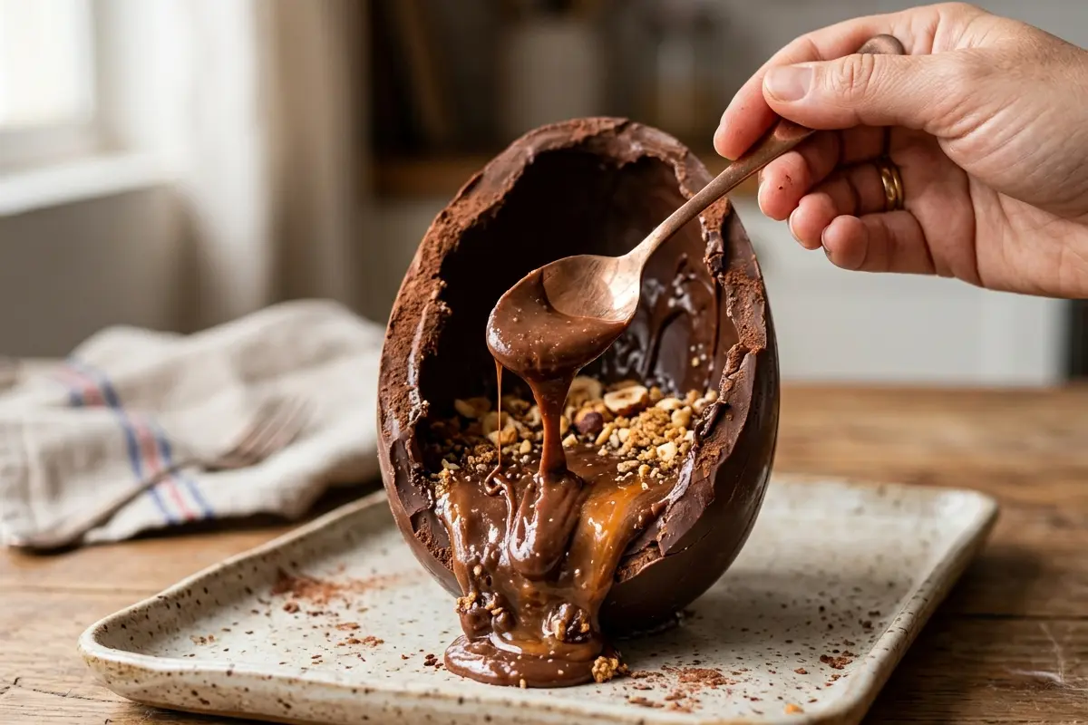 Ovo de Páscoa de travessa (Ovo em pé) truque para casquinha lisa e sem erro Ovo de Páscoa de travessa (Ovo em pé) truque para casquinha lisa e sem erro