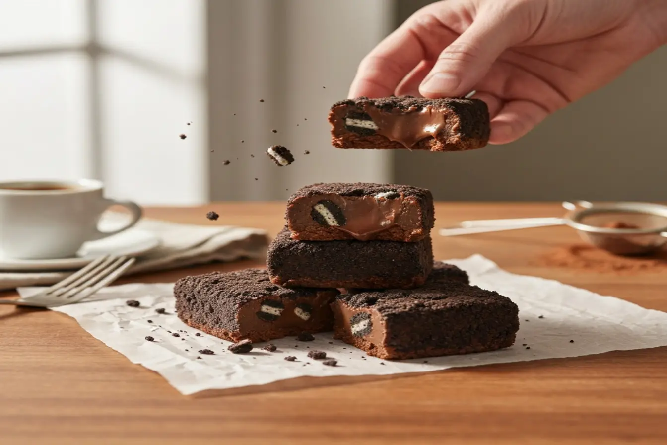 Palha italiana de Oreo: o doce prático que as crianças amam fazer Palha italiana de Oreo: o doce prático que as crianças amam fazer