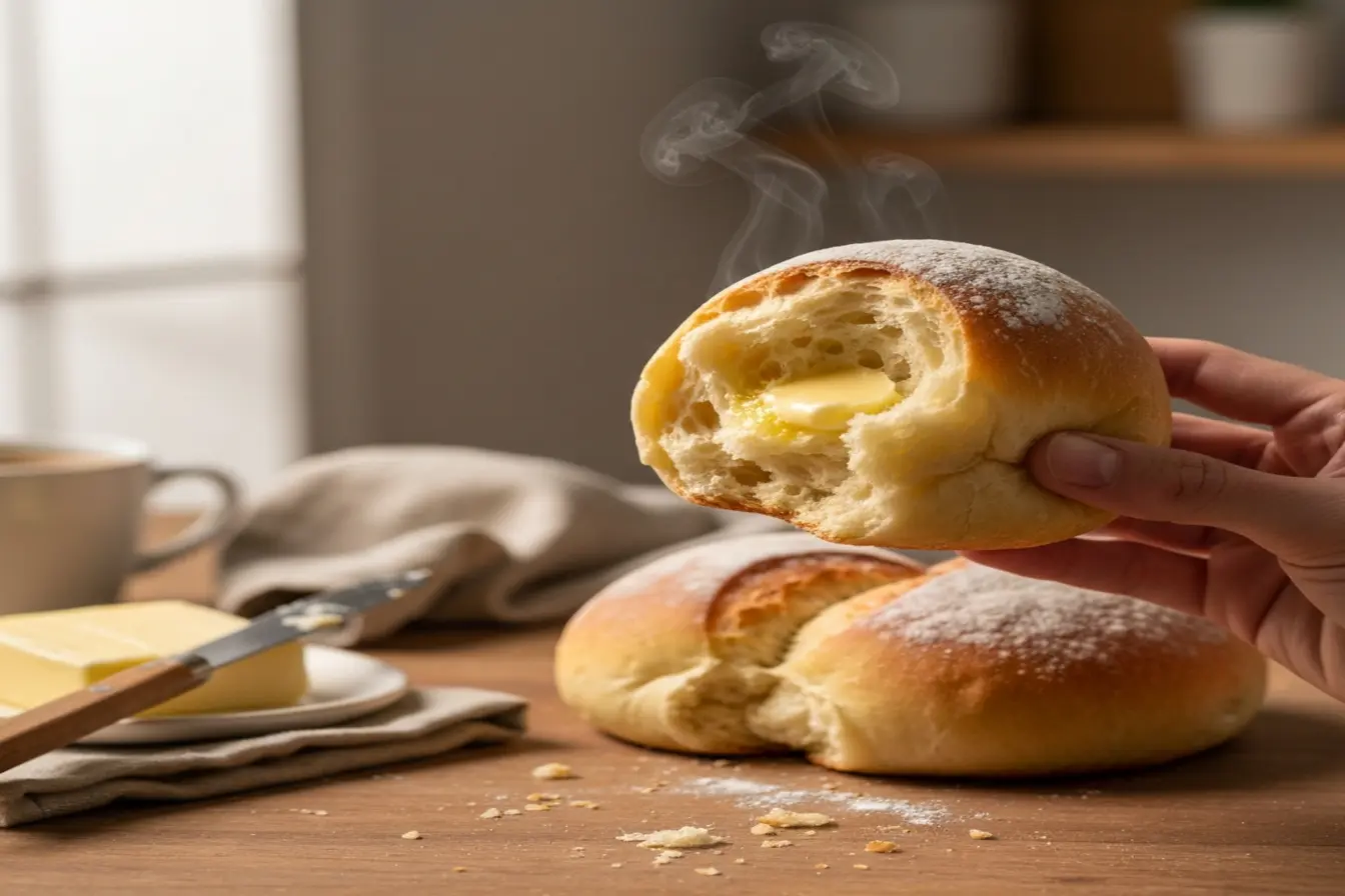 Pão caseiro que cresce muito: massa fácil que derrete na boca Pão caseiro que cresce muito: massa fácil que derrete na boca
