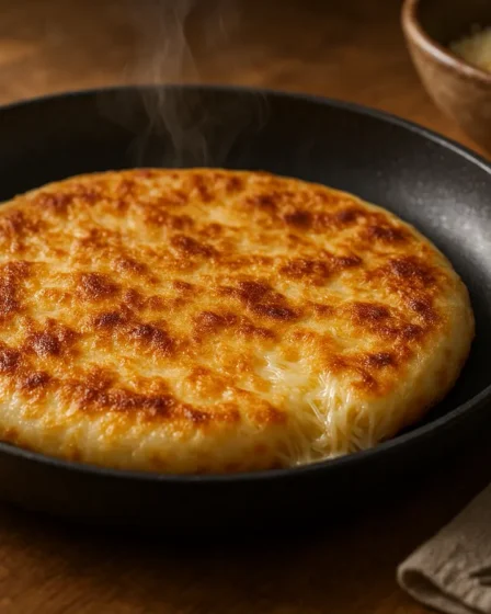 Pão de queijo de frigideira: café da manhã saudável em 5 minutos Pão de queijo de frigideira: café da manhã saudável em 5 minutos