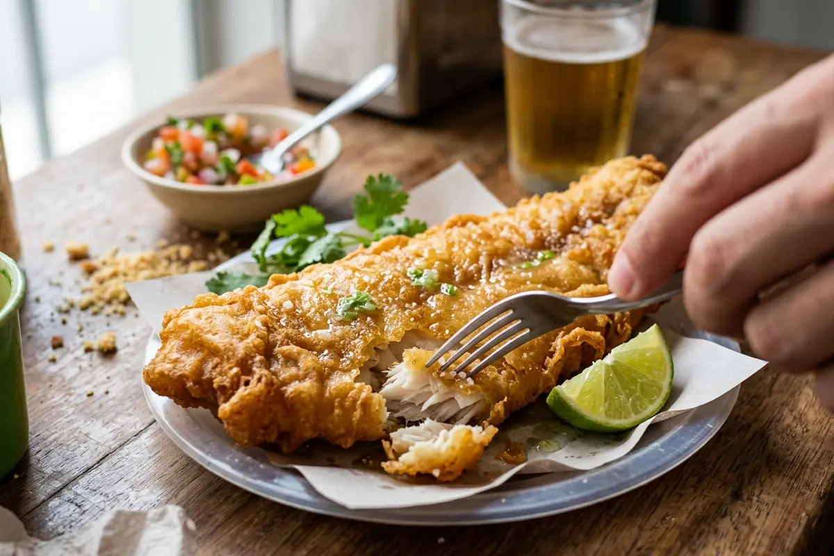 Peixe frito crocante de boteco: segredo para não ficar encharcado Peixe frito crocante de boteco: segredo para não ficar encharcado