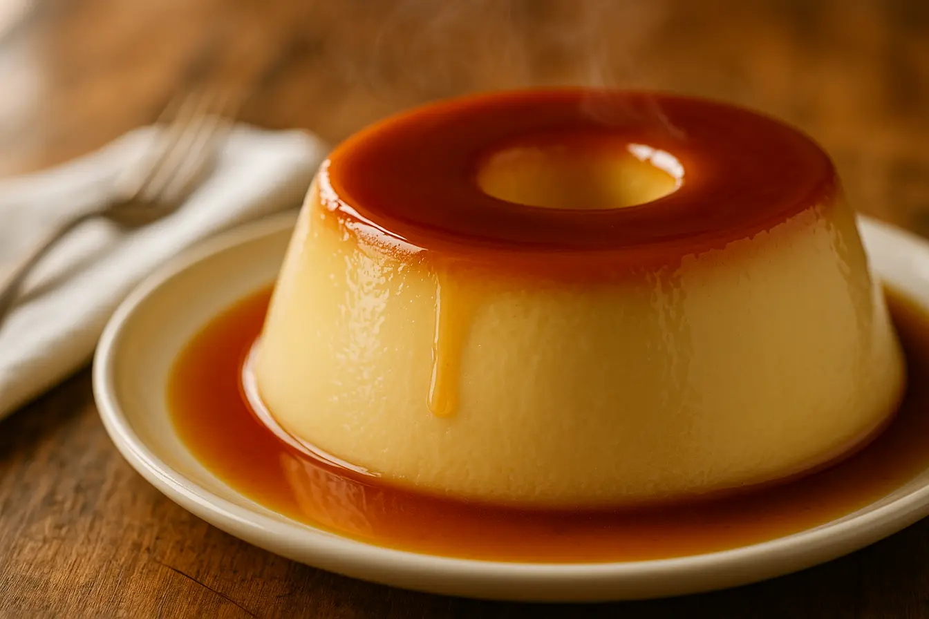 Pudim de leite condensado sem furinhos: a técnica para ficar lisinho Pudim de leite condensado sem furinhos: a técnica para ficar lisinho