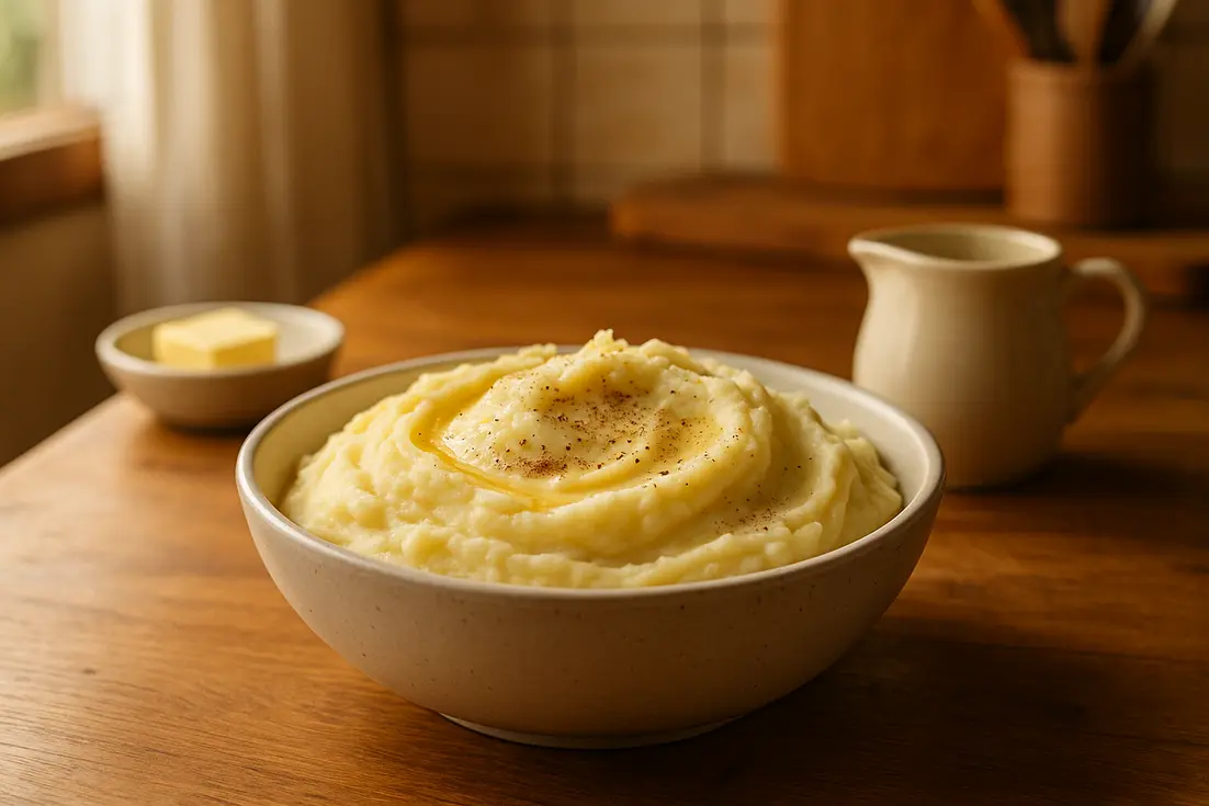 Receita de purê de batata cremoso e rápido para o dia a dia Receita de purê de batata cremoso e rápido para o dia a dia