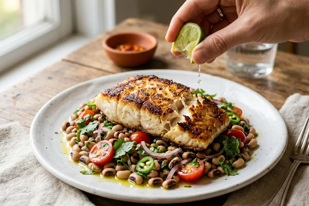 O segredo da salada de feijão fradinho com peixe suculenta e sem erro O segredo da salada de feijão fradinho com peixe suculenta e sem erro