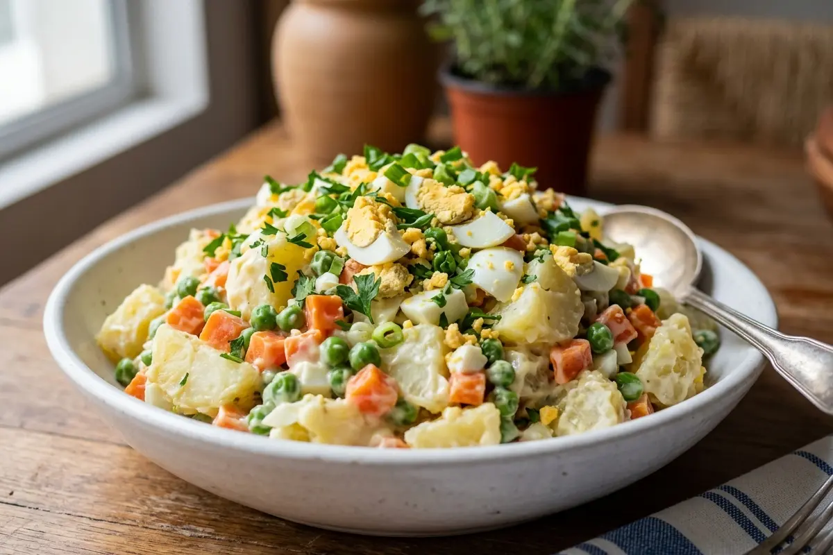 Salada de maionese simples com mostarda e limão siciliano segredo para ficar lisinha Salada de maionese simples com mostarda e limão siciliano segredo para ficar lisinha