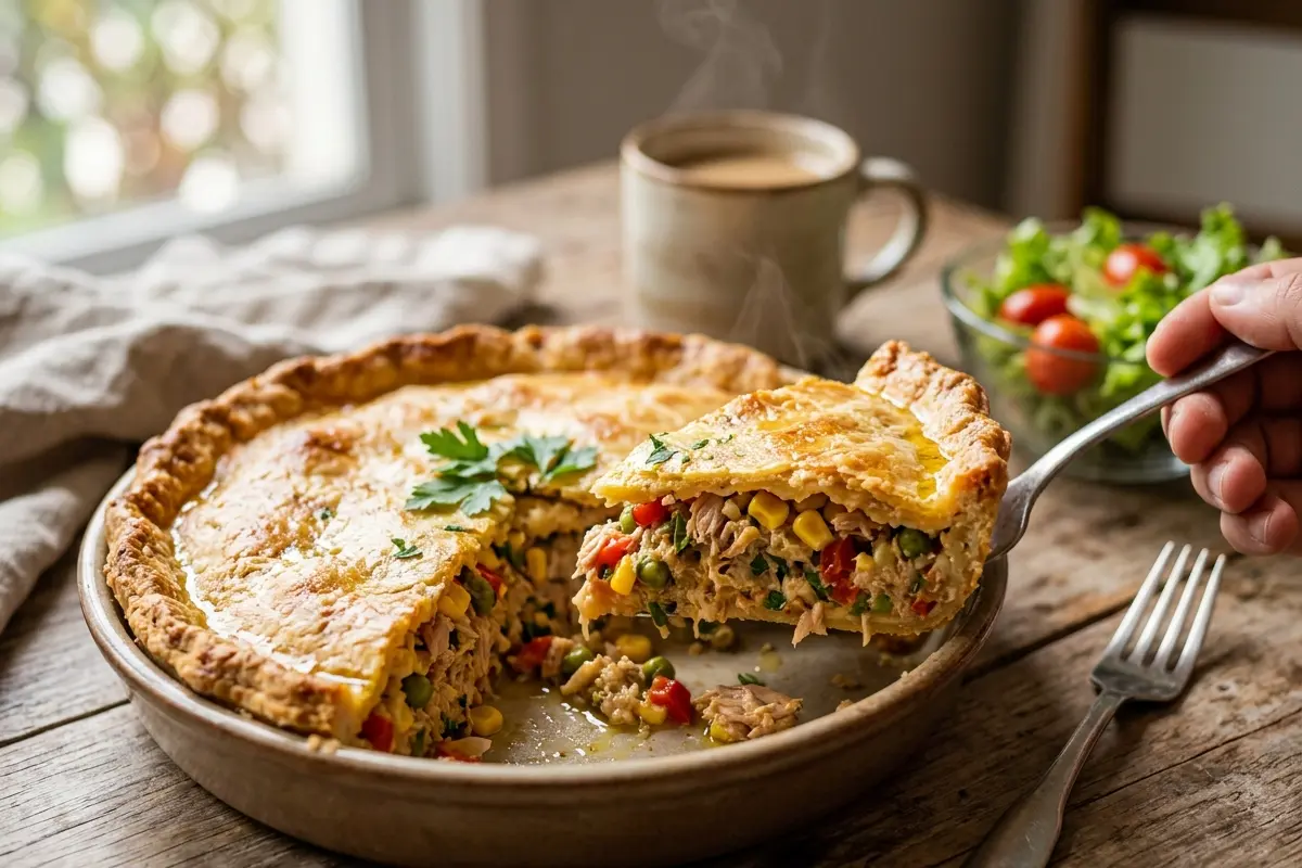 Torta de atum de liquidificador o segredo da massa leve que não solta óleo Torta de atum de liquidificador o segredo da massa leve que não solta óleo