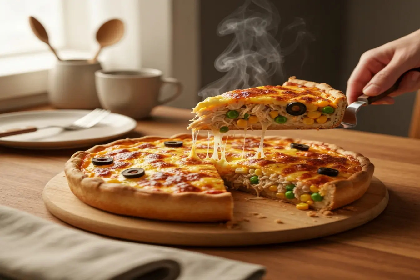 Torta de frango de liquidificador: massa que derrete e recheio cremoso Torta de frango de liquidificador: massa que derrete e recheio cremoso