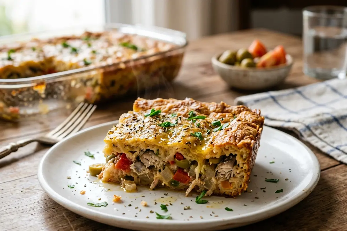 Torta de sardinha de liquidificador o segredo para massa fofinha sem batedeira Torta de sardinha de liquidificador o segredo para massa fofinha sem batedeira
