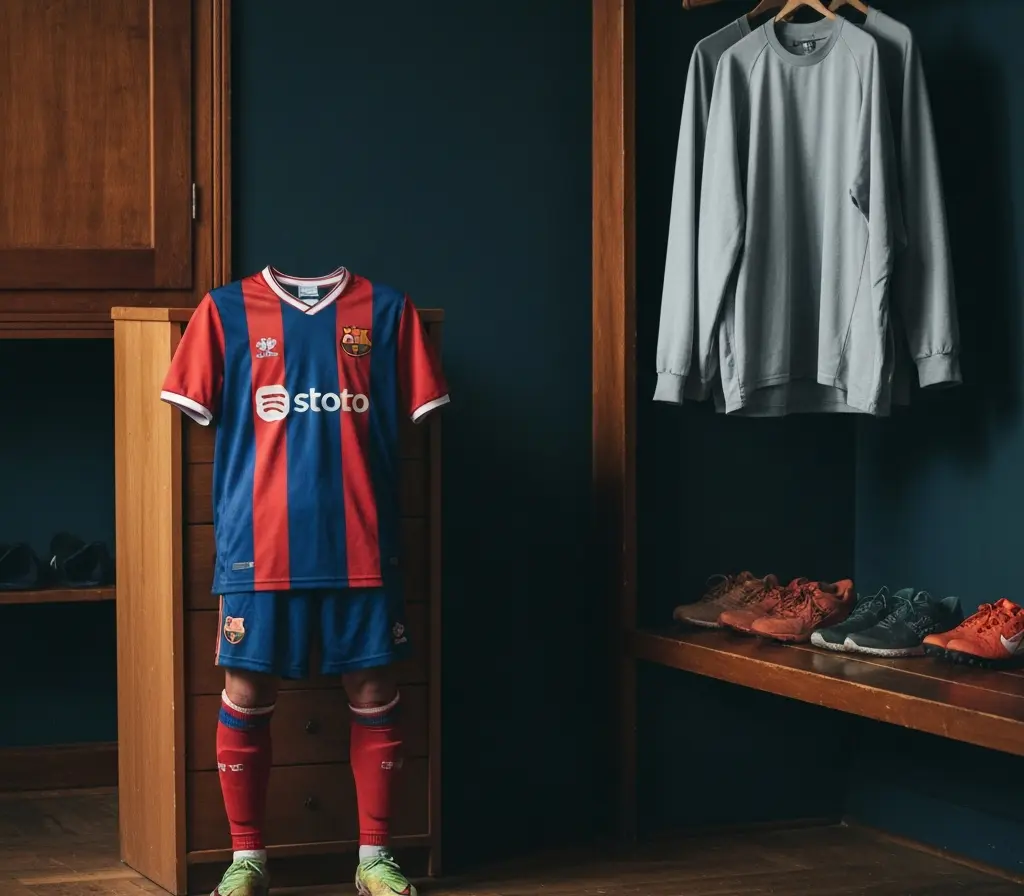 Gilberto sai do Bahia, alívio na folha e lacuna na lateral para Série A Vestiário com camisa sobre banco e chuteiras, espaço vazio no armário