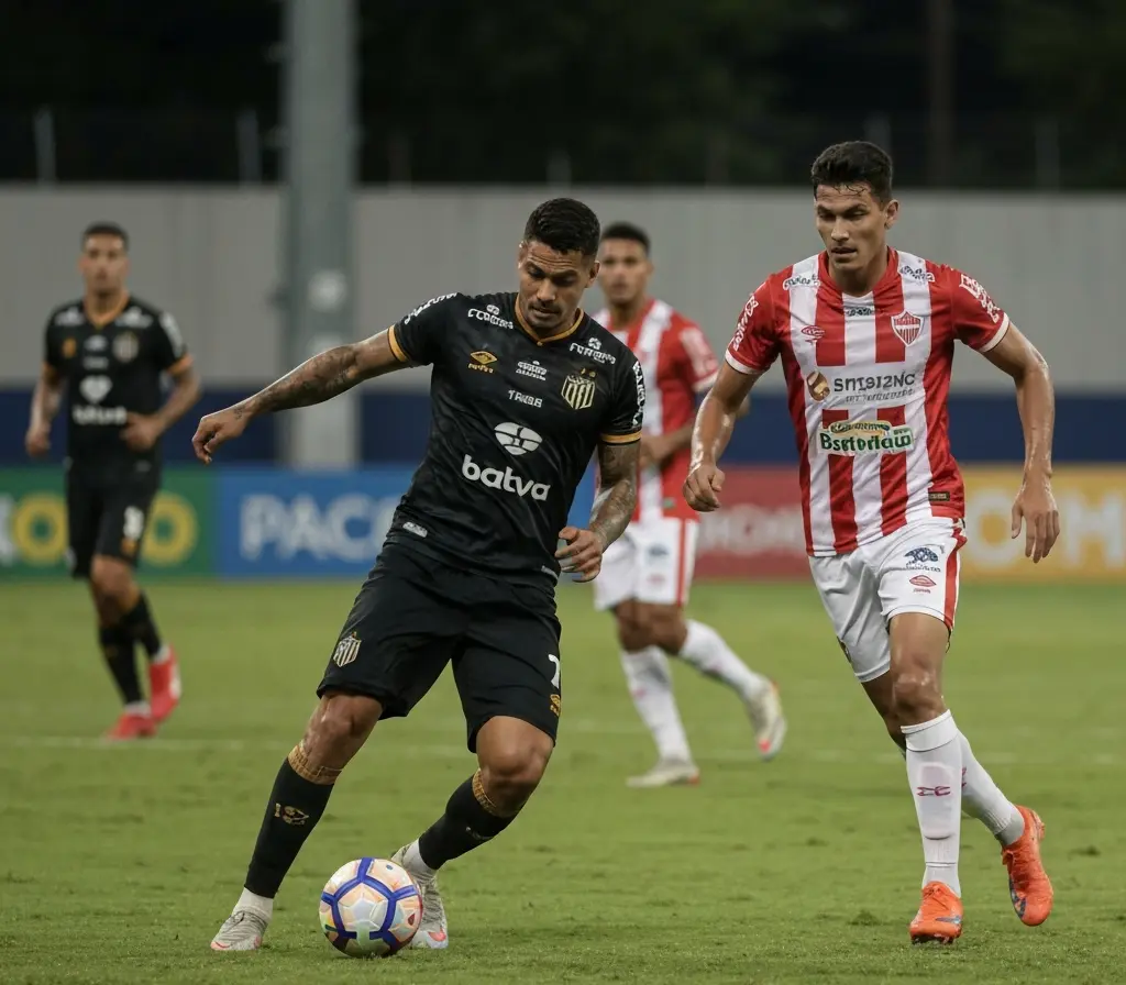 Galaxy define valor por Gabriel Pec e complica ataque do Bahia no Brasileirão Defesa do Galaxy bloqueando ataque do Bahia em jogo do Brasileirão, atacante de costas
