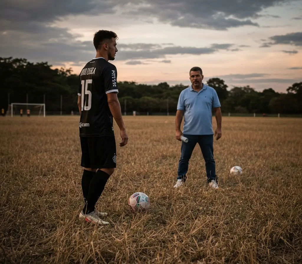 Retorno de Lucas Mugni ao Ceará tem impacto limitado no Bahia Jogador de costas saindo do campo com postura cabisbaixa e banco ao fundo