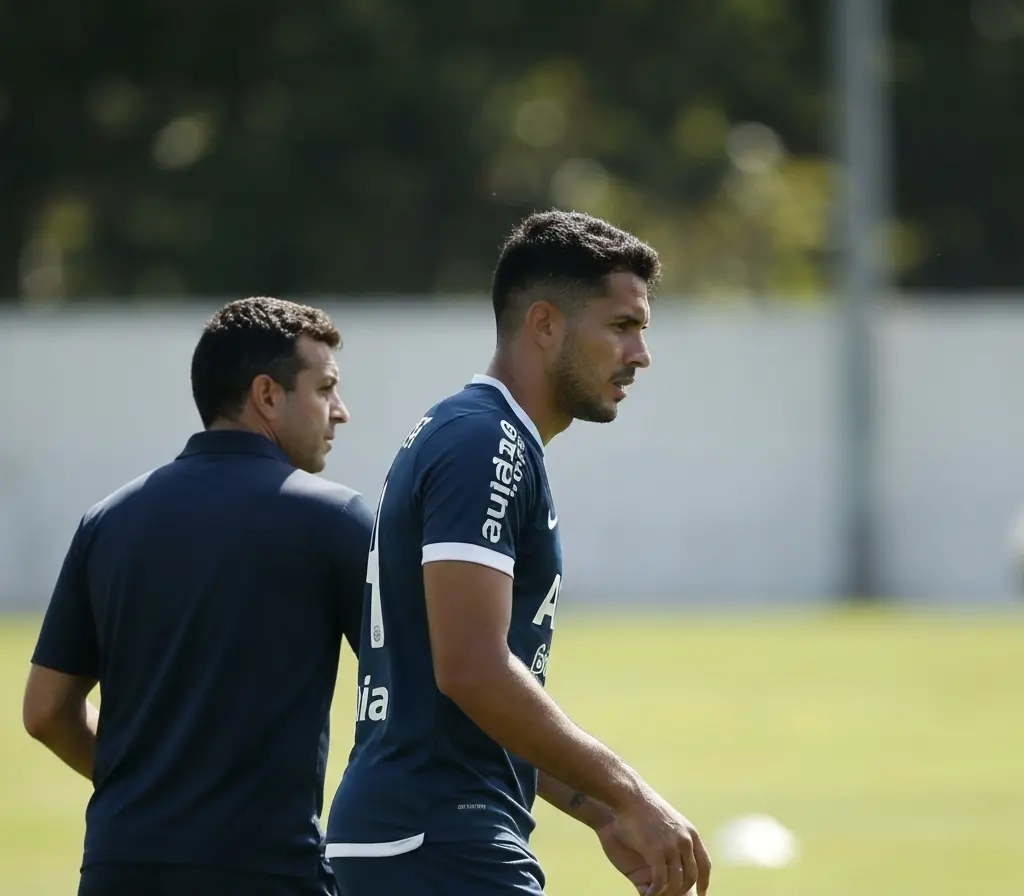 Roman Gomez tem início com oscilações e pode disputar vaga na lateral do Bahia Jogador de costas no gramado, ombros curvados, treino do Bahia sem rosto visível