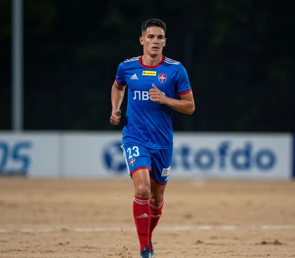 Recuperado Ruan Pablo volta aos gramados e reforça ataque do Bahia Jogador de costas correndo rumo ao gramado com uniforme tricolor, estádio ao fundo